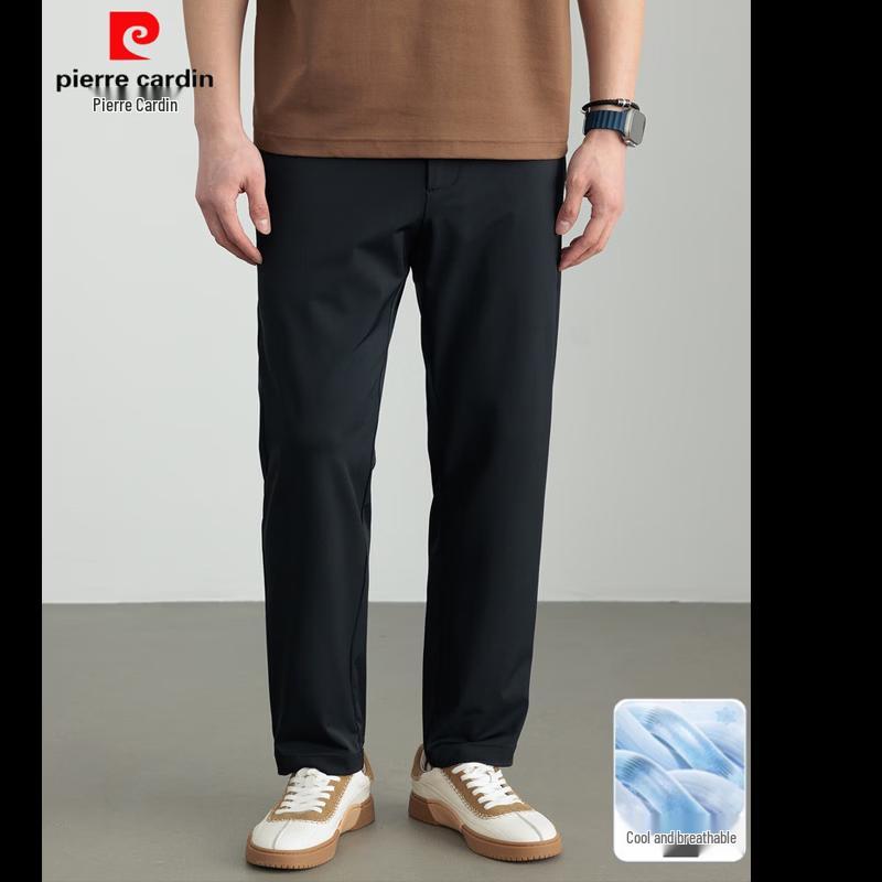 Pierre Cardin Men's Summer Straight-Leg Casual Pants