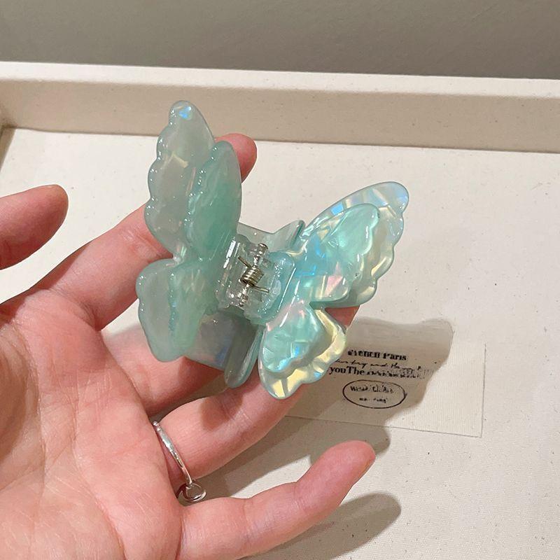 Matte Transparent Butterfly Hair Claws Clips for Women Girls Elegant Decorate Hairpins Headbands Fashion Korean Hair Accessories