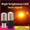 2PCS 1156 BA15S LED CANBUS 3014 144 SMD 1157 BAY15D P21/5W 7440 T20 7443 Turn Signal Light Reversing Lights Brake Lamp 12V WhiteTurn Signal 2