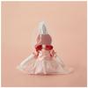Nortic Style Princess Stuffed Doll Ballet Shoes Pink Dress Doll Girl Soft Plush Toy  Birthday Gift