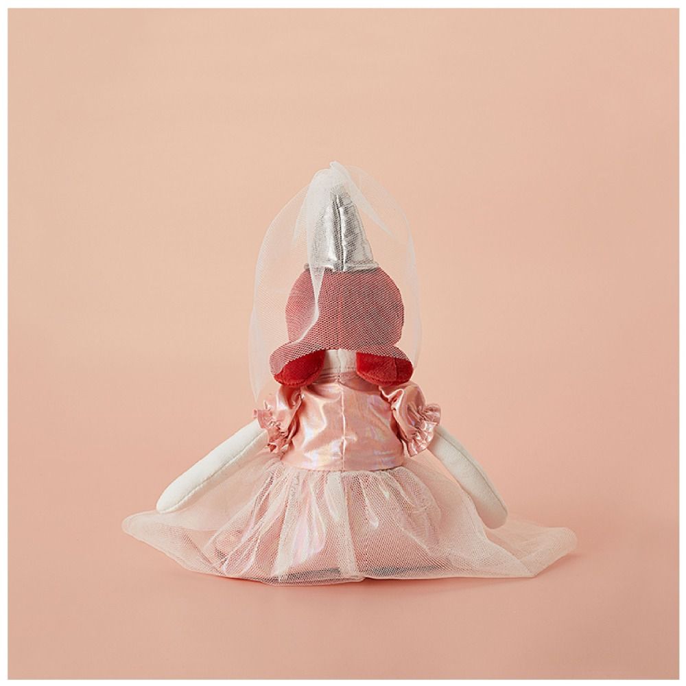 Nortic Style Princess Stuffed Doll Ballet Shoes Pink Dress Doll Girl Soft Plush Toy  Birthday Gift