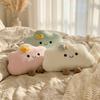 White Blue Pink Stuffed Simulation Pillow Fluffy Soft Sofa Cushion Soft Cloud Plush Toy  Sofa
