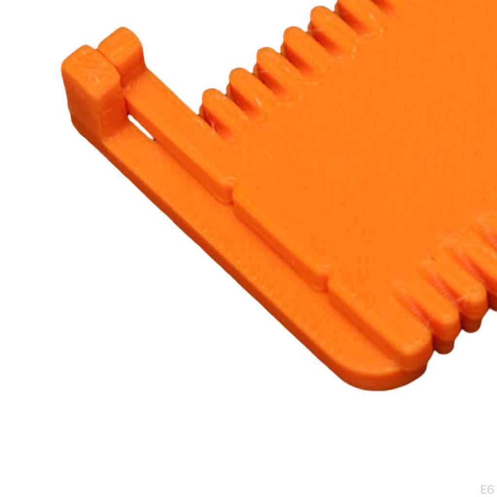 Miarka krawiecka z klipsem, szablon do naszywania, 9,5x4,5 cm, przenośna, wszechstronna, do precyzyjnego podwijania