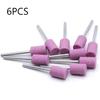 High quality Abrasive Mounted Stone Rotary Tool 10mm Grinding head Polishing 3mm Shank 6PCS Abrasive Mounted Grind Stone