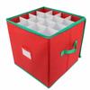 64 Compartment Christmas Ornament Storage Box Xmas Decor Organizer Christmas Supplies Storage