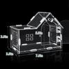 Jumping Spider Terrarium Acrylic Reptile Cage Ventilation Tarantula Habitat For Home Office Living Room Travel Gecko Tarantula