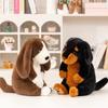 Lazy Dog Stuffed Animals Very Soft Cute Plush Puppy Toys Lovely Ronaway Basset Dog Plushies Sofa Bed Home Decor Xmas Gifts Girl