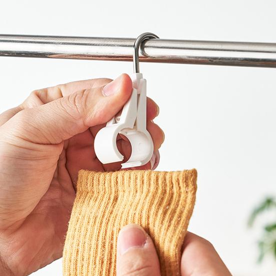 3 szt./zestaw Hak w kształcie litery S Bez wiercenia Oszczędzający miejsce Stal nierdzewna Poręcz Ręcznik Klips do zawieszania Hak Artykuły gospodarstwa domowego