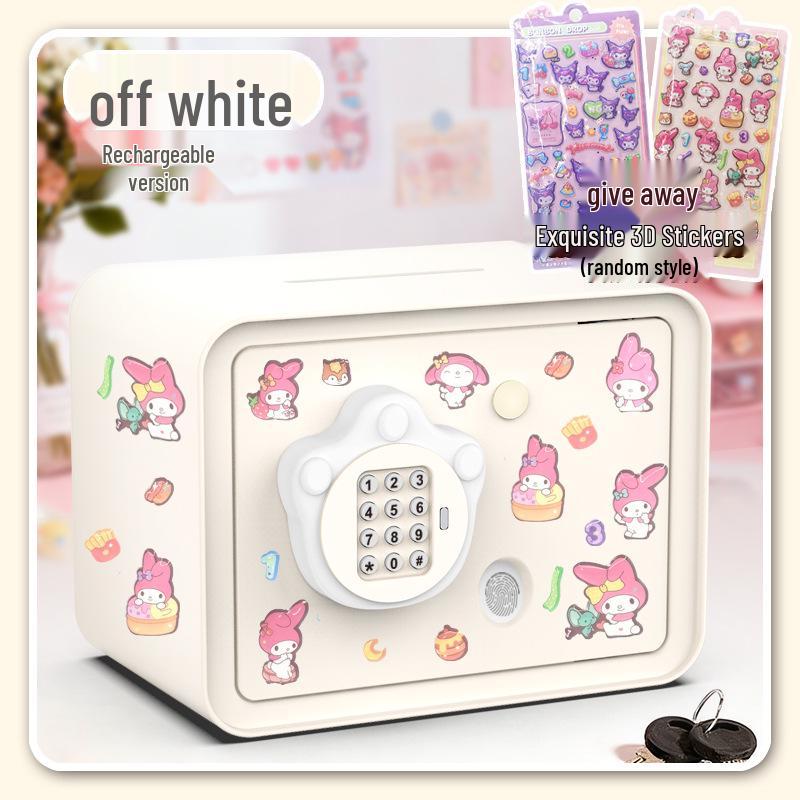 2026 Stylish DIY Piggy Bank with Stickers – Large Capacity Safe Box Toy for Kids