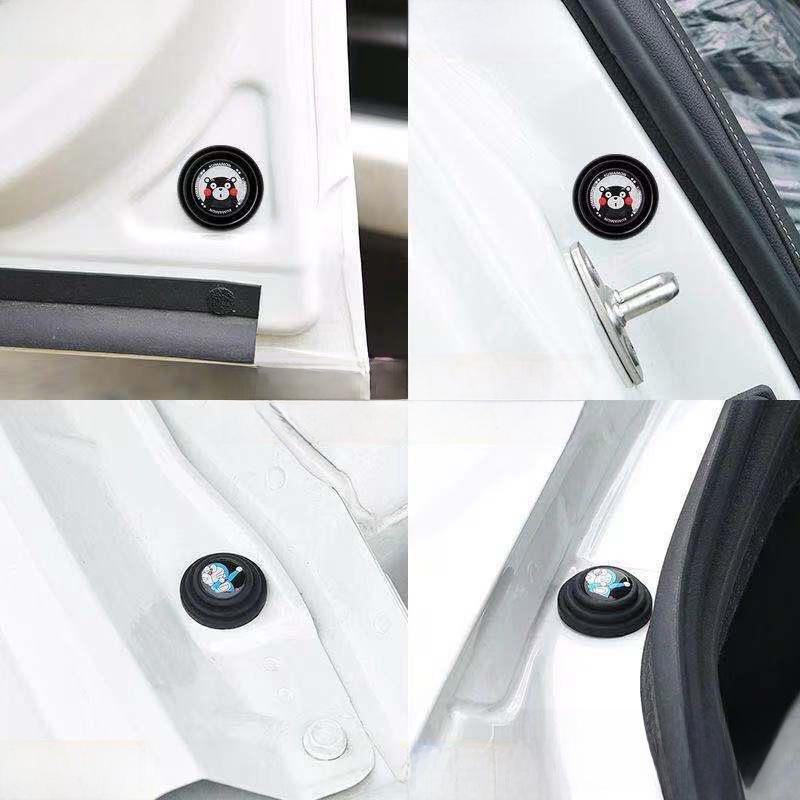 Car Door Anti-Collision Cushion: Shock-Absorbing, Sound-Insulating, Thickened Rubber Protection Patch