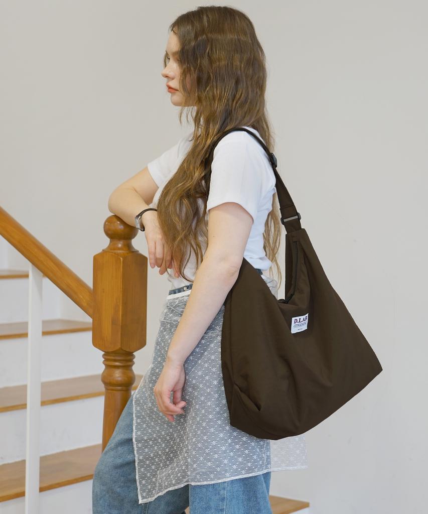D.Lab Artore Shoulder Crossbody Bag - Dark Brown