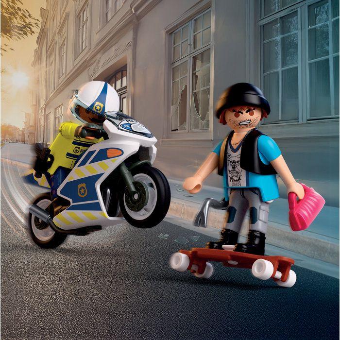 Playmobil 72079 Pościg motocyklowy