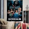 Classic Horror Thriller Movie S-ScreaM Colorful Tapestry Wall Hanging Bohemian Wall Tapestries Mandala Wall Hanging Sheets