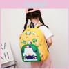 Mochila Adorável de Nylon de Desenho Animado para Jardim de Infância, Bolsa Elegante Unissex para Criança Pequena