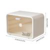 Modern Bathroom Tissue Storage Box Waterproof Adhesive Wall Mount Holds Paper Rolls Washcloths