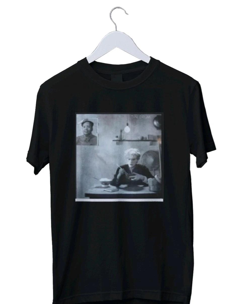 Men s Classic Graphic Japan Tin Drum Classic Album Graphic Print T-... XXXXL