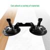 Heavy-Duty Aluminum Alloy Double Claw Vacuum Suction Cup CN plug (adapter included)