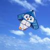 1Pcs  Shark Bee Penguin Cartoon Children'S Novice Beginner Kites Flying Outdoor Toys For Kids Animals Nylon Fabric Kite