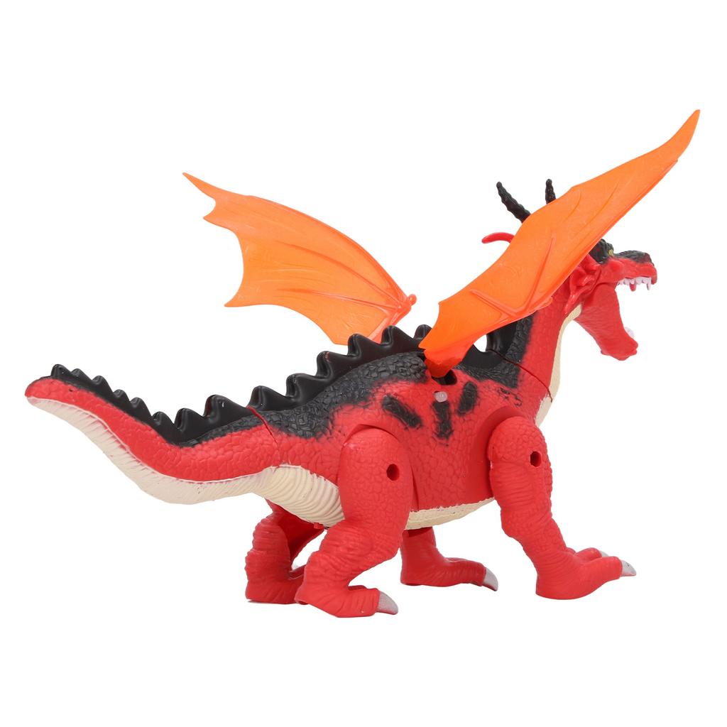 Electric Walking Dinosaur Toy Kid Home Funny Sound Light Dragon Toy with Simulated Flame Spray