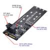 xiwai to U2 Kit NGFF to HD Mini SAS NVMe PCIe SSD SATA Adapter for Motherboards SFF-8643 M-Key