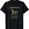 I Like Cats And Horses And Maybe Like 3 People Sarcastic T-Shirt