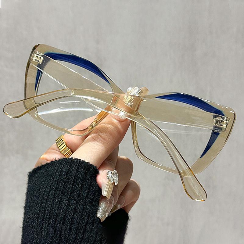 Optical Vintage Sexy Cat Eye Anti Blue Light Glasses Women For Men Luxury Brand Designer Myopia Prescription Eye Glasses Frames