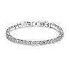 Galant Tennis Bracelet, Simple, Medical-Grade Stainless Steel with Diamond and CZ (Cubic Zirconia), Hypoallergenic, 18k Gold, Gold-Plated, and Silver,