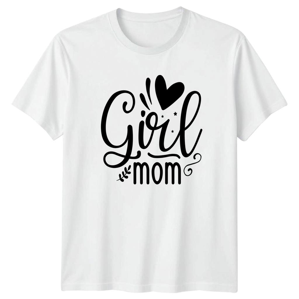 Girl Mom Unisexs TShirt Motherhood Family Mothers Day Gift For Her