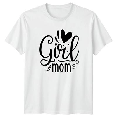 Girl Mom Unisexs TShirt Motherhood Family Mothers Day Gift For Her