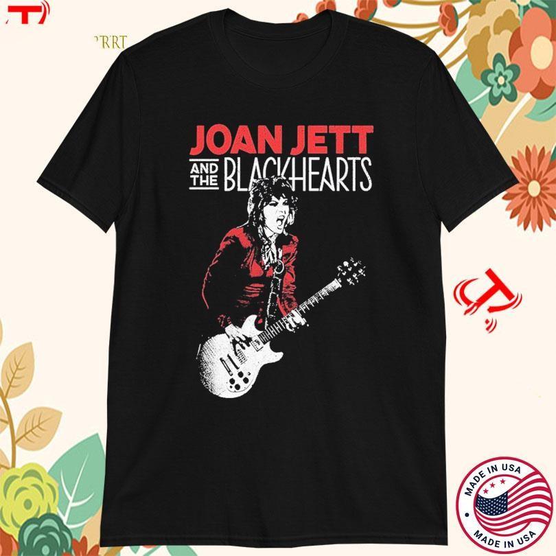 

Joan Jett Guitar Photo Tour 2024 T-shirts BLACK All Size S-5XL HE383 Unisex T-Shirt XXXXL
