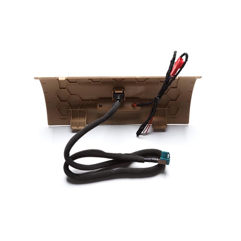 Ambient Light USB Audio & Cigarette Lighter Cover for BMW 3 Series/3GT/4 Series Central Control Panel