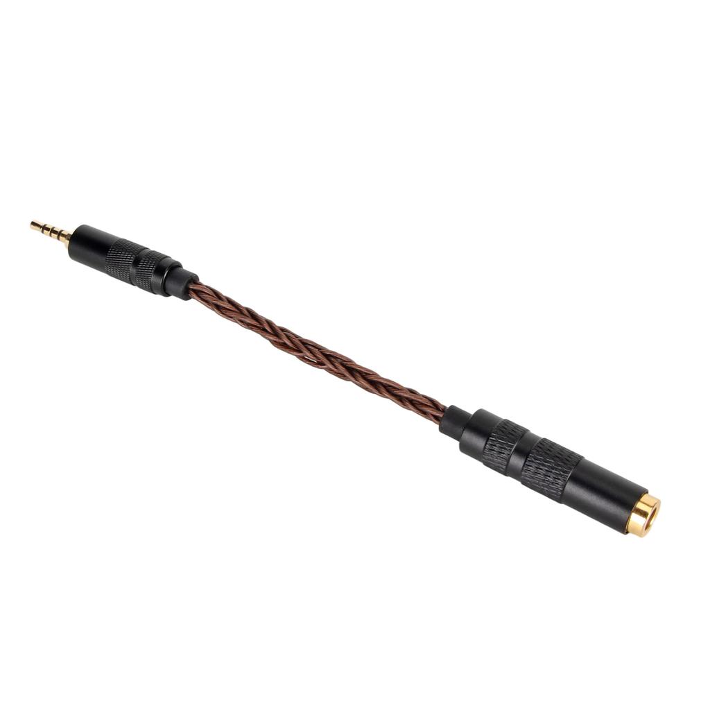 4.4mm To 2.5mm Sound Cable Professional Female To Male Headphone Adapter Cable for Sound Players with 2.5mm Balanced Ports