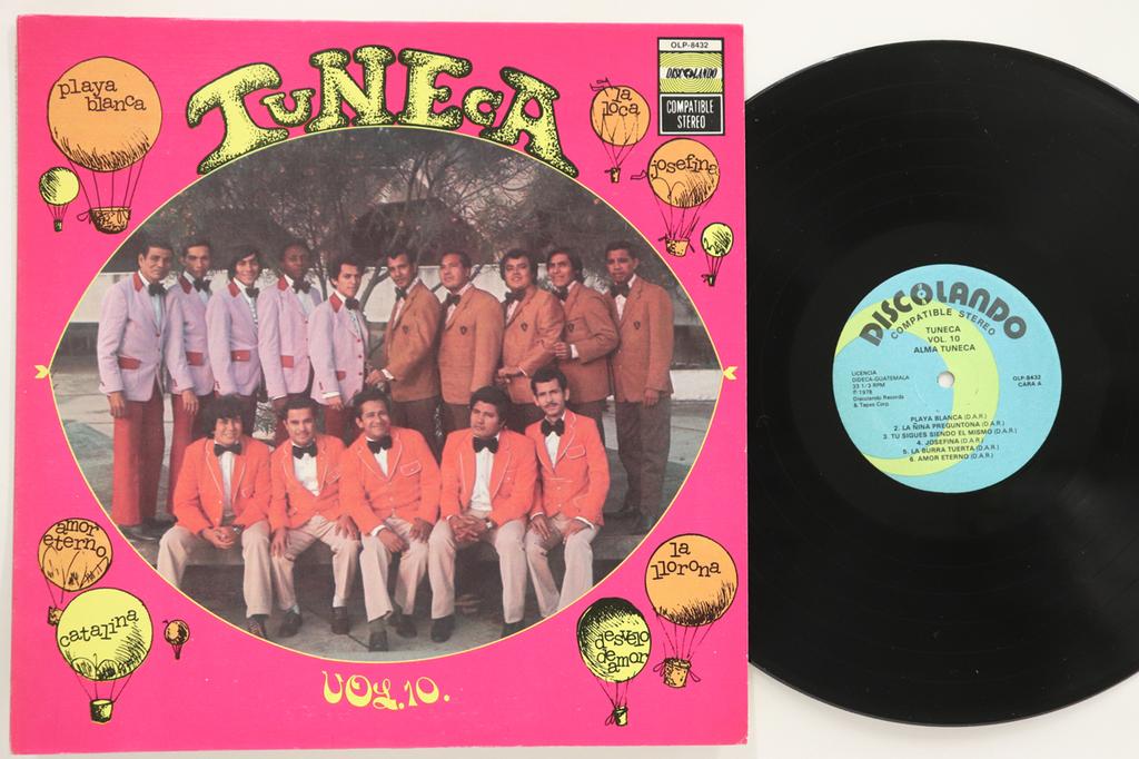 LP Record ALMA TUNECA - Tuneca Vol.10 OLP8432 DISCOLANDO Unknown Latin Used