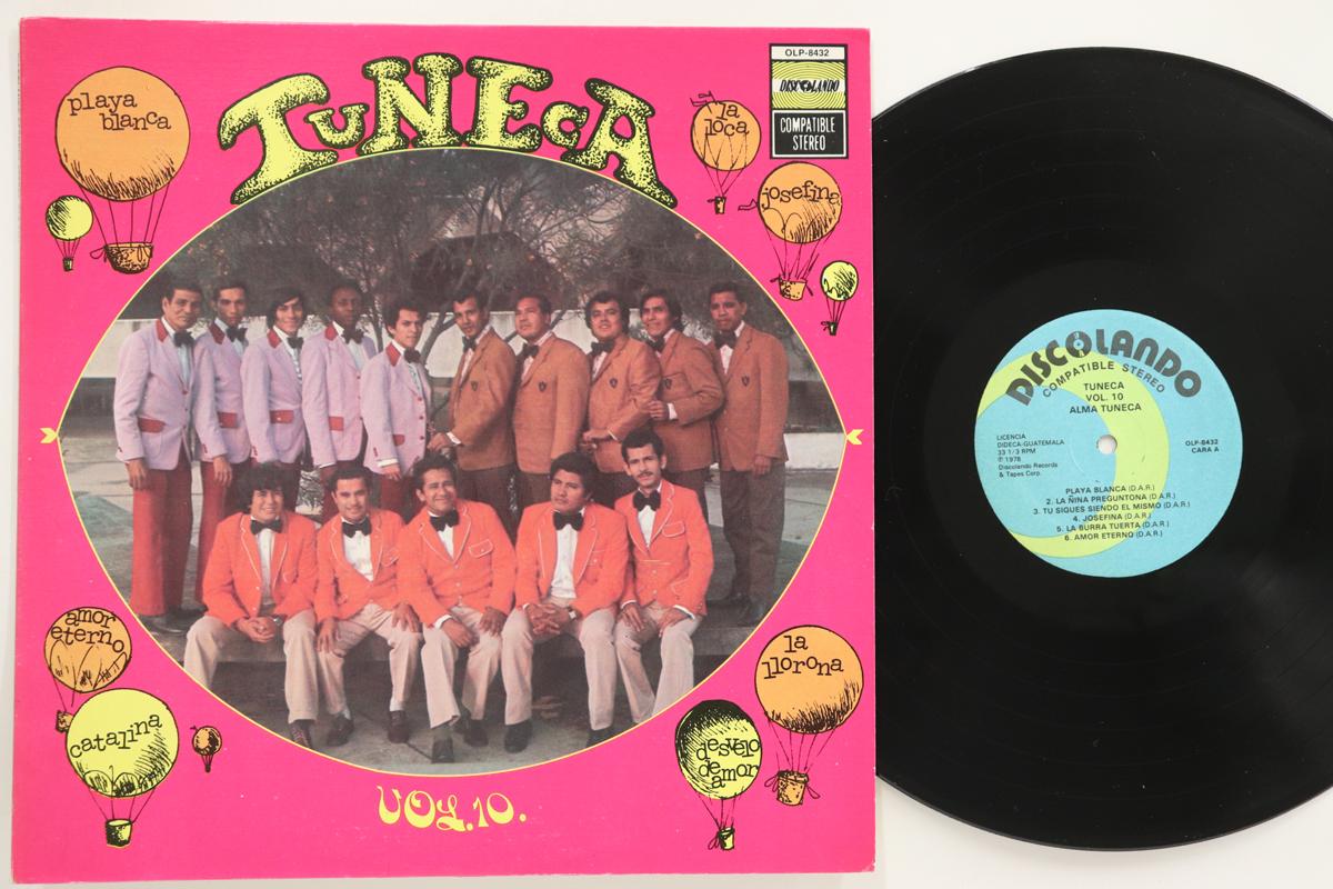 

LP Record ALMA TUNECA - Tuneca Vol.10 OLP8432 DISCOLANDO Unknown Latin Used