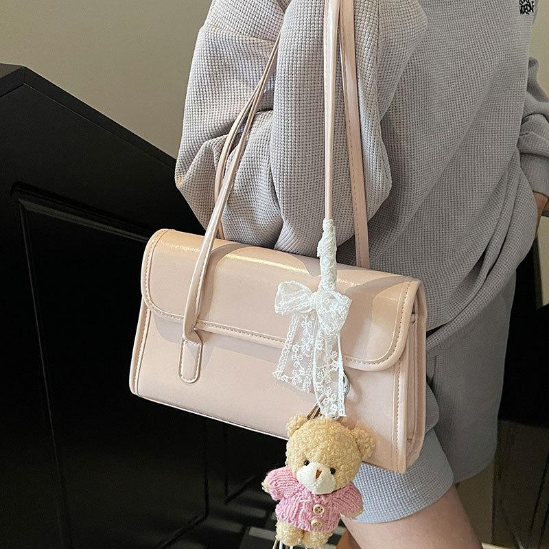 South Korea spring and summer explosion sweet cream wind simple armpit envelope bag fashion versatile high sense shoulder women's bag