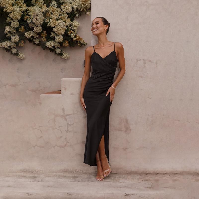Trägerkleid ärmellos für Damen