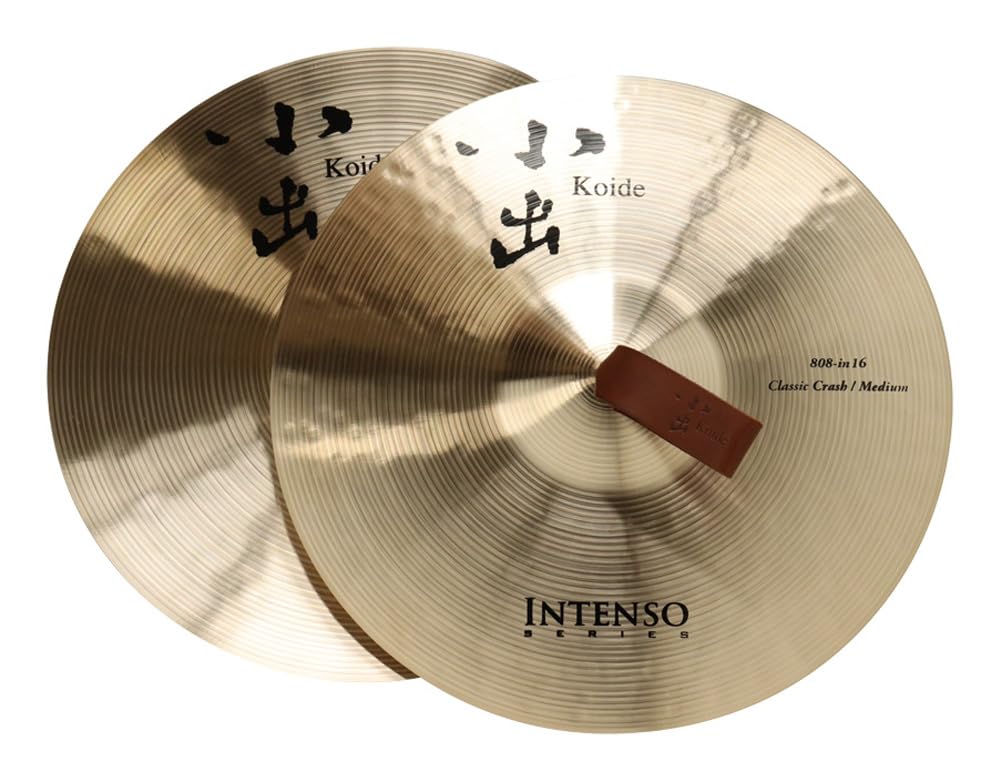 Koide Combined cymbal Intenso style 16 inch medium "808" 808-in16CCM [1 piece]
