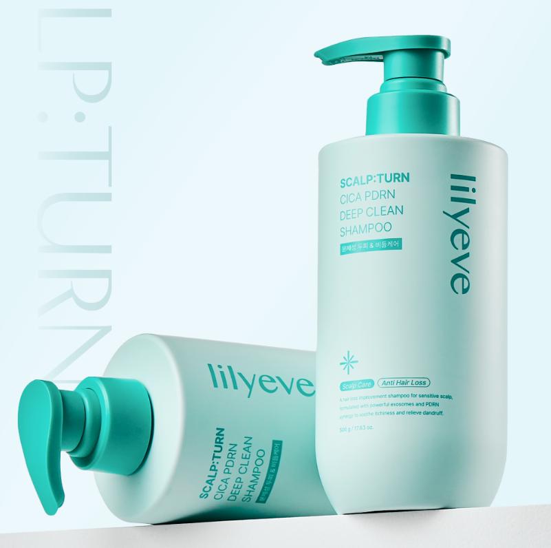 Lilyeve Scalptern Cica PDRN Deep Clean Shampoo 500g