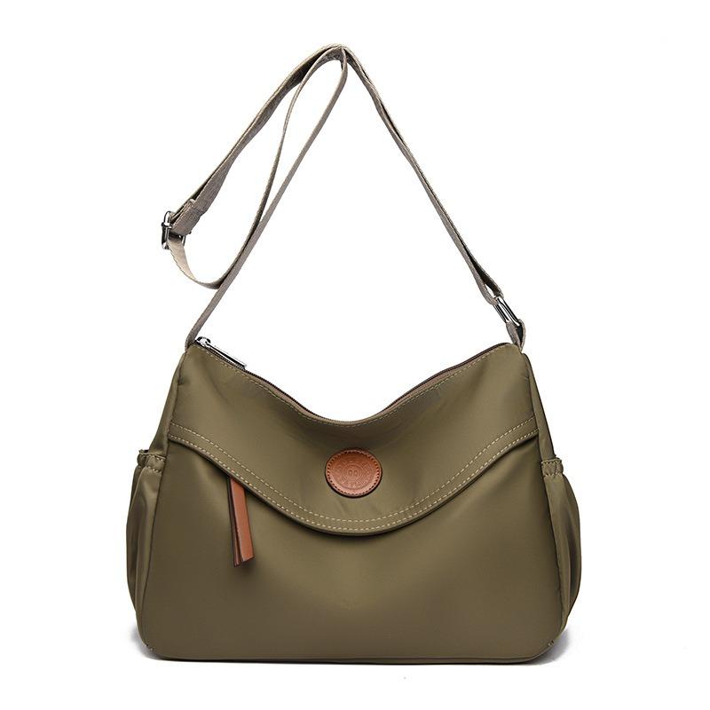 Nouveau Wenyi Fan Mode Décontracté Navetteur Simple Couleur Unie Grande Capacité Épaule Sac pour Femmes Sac Sous le Bras Sac Bandoulière