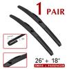 Wiper Front & Rear Wiper Blades Set For Mitsubishi Outlander 2012 2013 2014 2015 2016 2017 2018 Windshield Wiper 26"+18"+12"