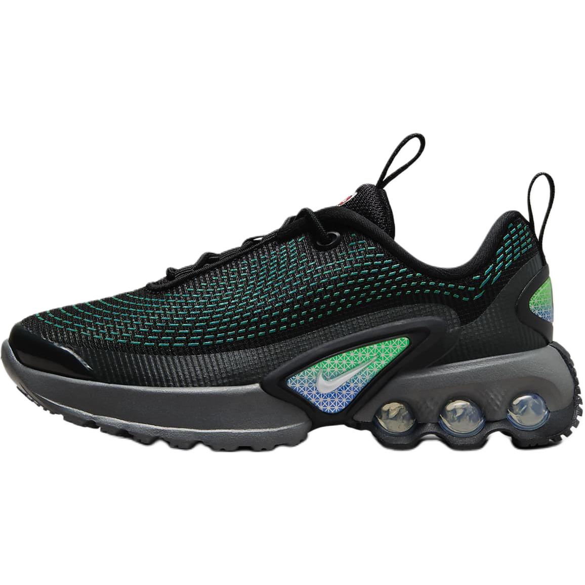 

New Nike Air Max Dn Cushioning Breathable Low-Top Kids Lifestyle Shoes Black Green Children Aged 3-7 Years Old FN4453-010 31