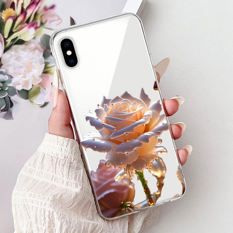 For Apple iPhone X XR XS Max Case New Luxury Painted Cover Soft Slim Phone case For iPhone XS Max iPhoneX iPhoneXR Fundas Bumper
