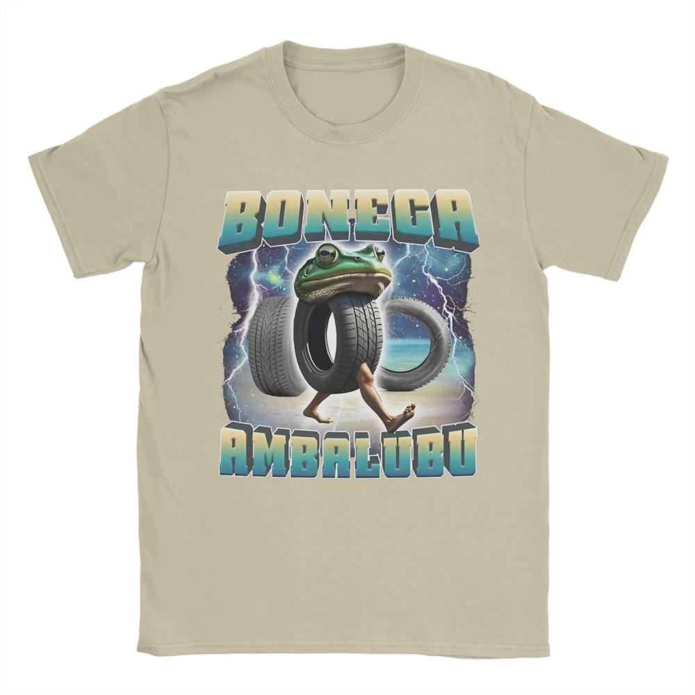 2026 New Hot Sale Boneca Ambalubu Funny Italian Brainrot Meme Print T Shirt Men Women Cotton Tee Shirt Clothing Fashion Tshirts