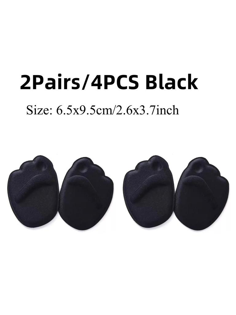 1-4Pirs High Heel Foot Cushions Forefoot Anti-Slip Insole Breathable Shoes Women Protection Foot Pad Supports Inserts