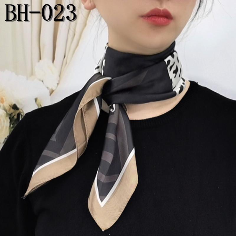 Women's French-Style Polka Dot Silk-Emulation Square Scarf: Versatile Professional Hairband & Suit Accessory