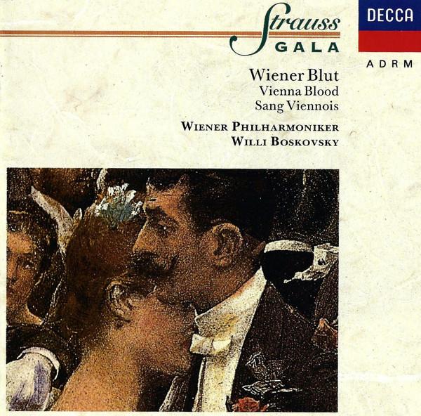 

CD STRAUSS - Vienna Blood 4254282 Decca 1989 Europe Classical Used