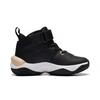 Li Ning Kids Mid-Top Sports Non-Slip Shock Absorbing Wear-Resistant Breathable Casual Shoes Kids Shoes Black Gold YKNS138-3
