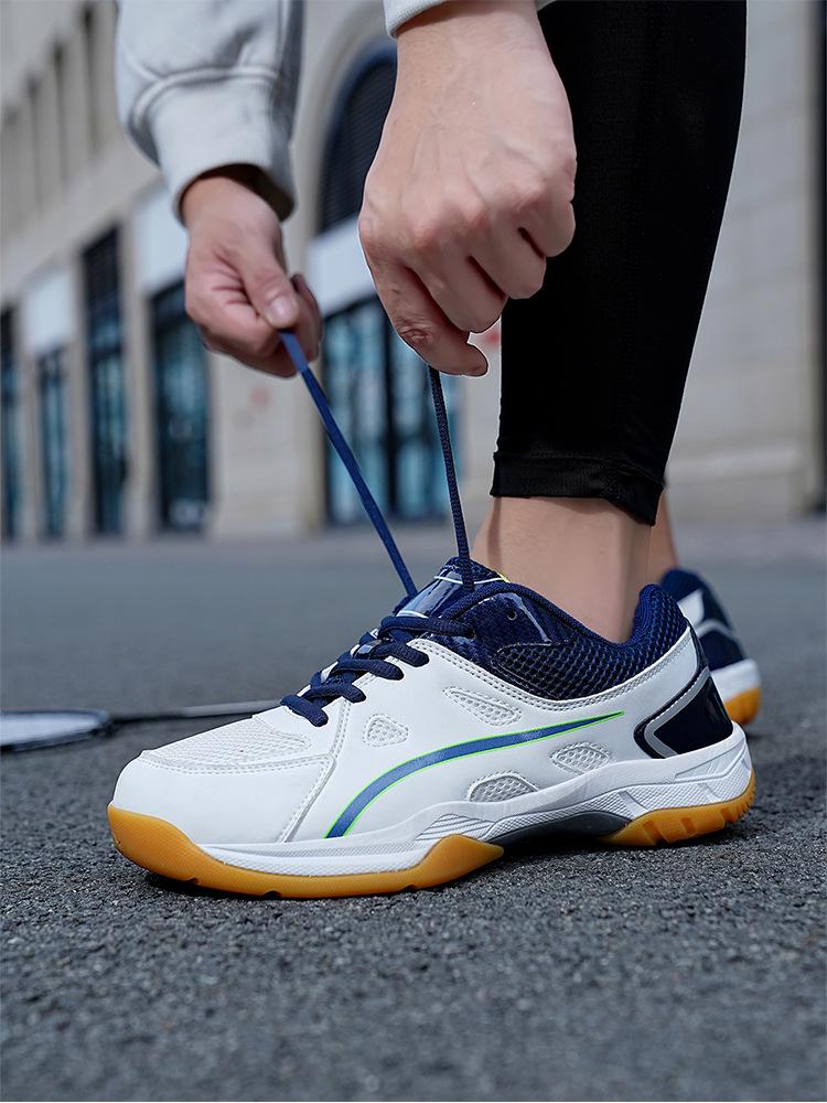 Unisex Breathable Professional Badminton & Table Tennis Shoes - New Model for Training & Student Use