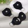 5PCS/Set PU Leather Guitar Pick Storage Bag Black Brown Available High Quality Instrument Practice Props Guitar Ukulele Bass ZYF