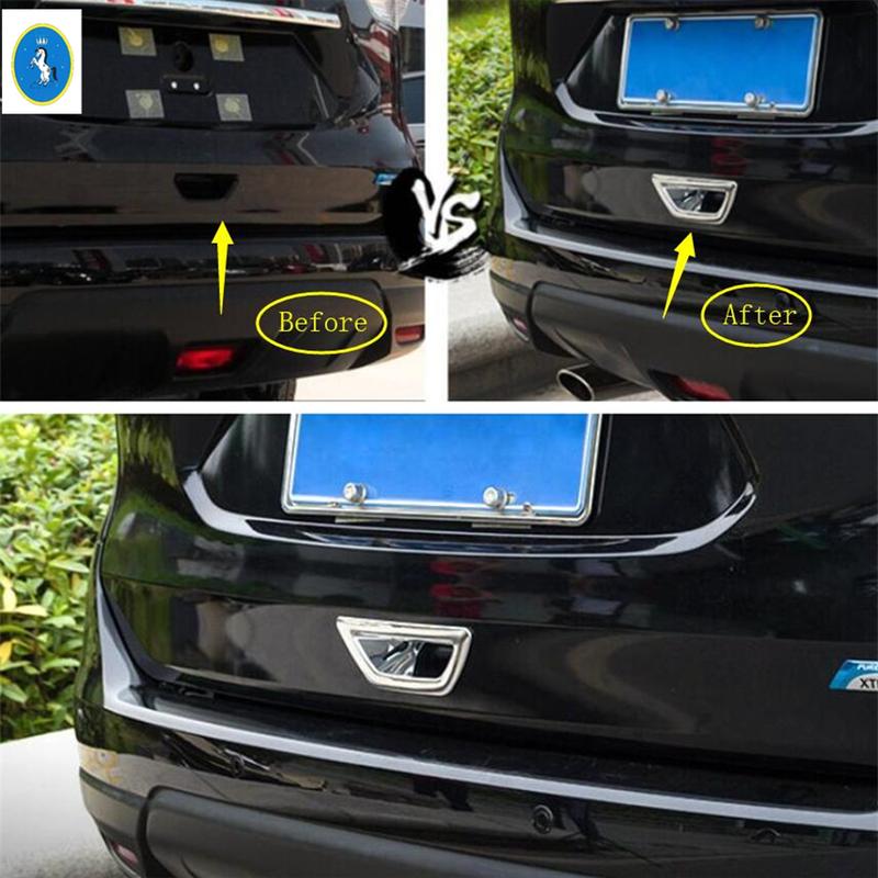 Rear Tail Door Handle Bowl Trim Cover For Nissan X-Trail X Trail Rogue T32 2017 -  Car Exterior Accessories